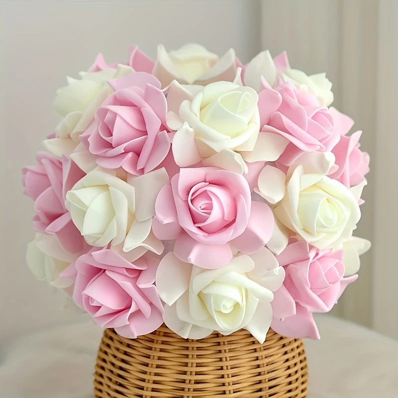 Art Deco USB Rose Table Lamp with Polished Metal Base