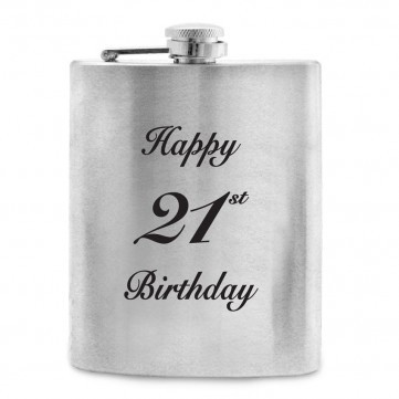 LANDMARK HIP FLASK 21ST