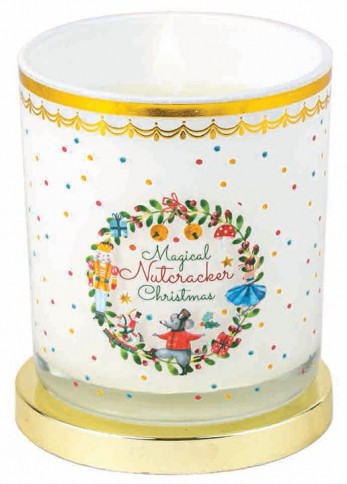 NUTCRACKER SINGLE WICK CANDLE 8X9CM