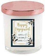 **ENGAGEMENT ROSE GOLD LID CANDLE