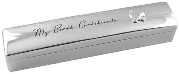 MY BIRTH CERTIFICATE BOX