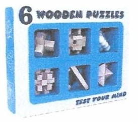 **WOODEN PUZZLE 6 MODELS