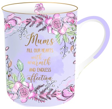 MUMS FILL OUR HEART INSPIRATION MUG 360ML